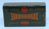 Full Vintage Box Remington Kleanbore Kleankote .22 Short Cartridges