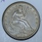 1874 with Arrows Seated Liberty Half Dollar