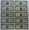 10 1953 Two Dollar Red Seal Notes