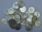 35 40% Silver Kennedy Half Dollars 1965-1969