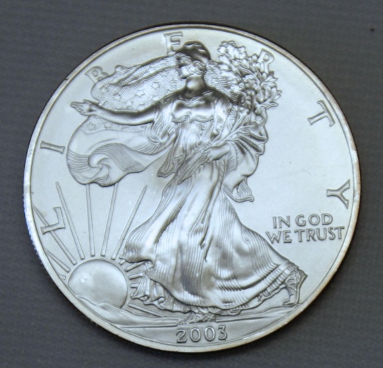 2003 Silver Eagle .999 Silver Bullion