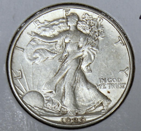 1929 D Walking Liberty Half Dollar, Key Date