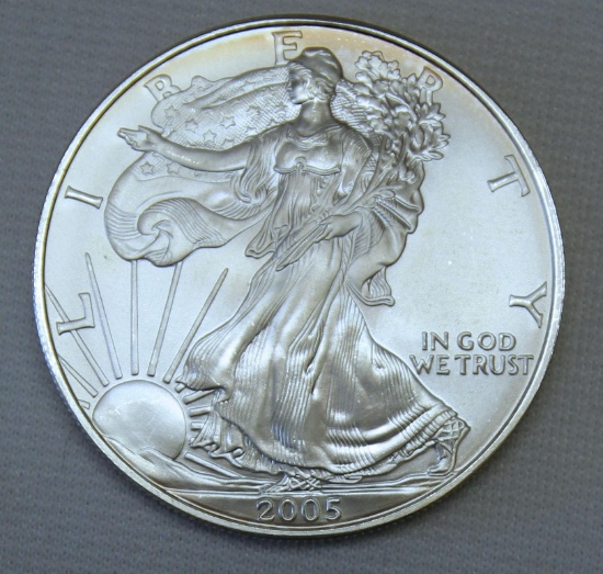 2005 Silver Eagle .999 Silver Bullion