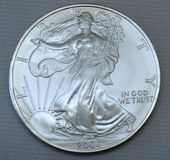 2006 Silver Eagle .999 Silver Bullion