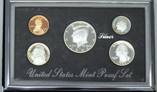 U.S. Mint 1993 Premier Silver Proof Set