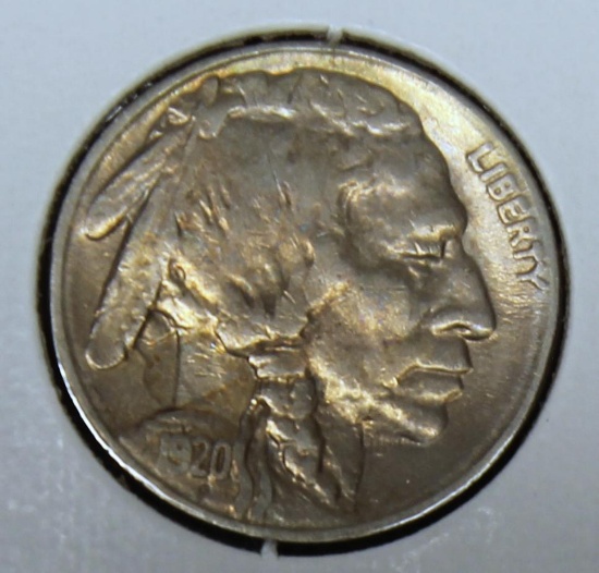 1920 S Buffalo Indian Head Nickel, Key Date