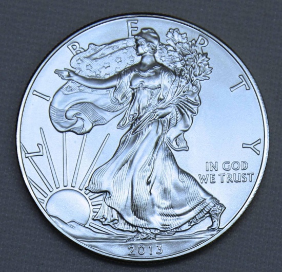 2013 Silver Eagle .999 Silver Bullion