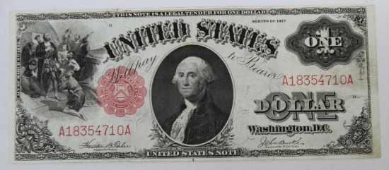 1917 One Dollar U.S. Blanket Note