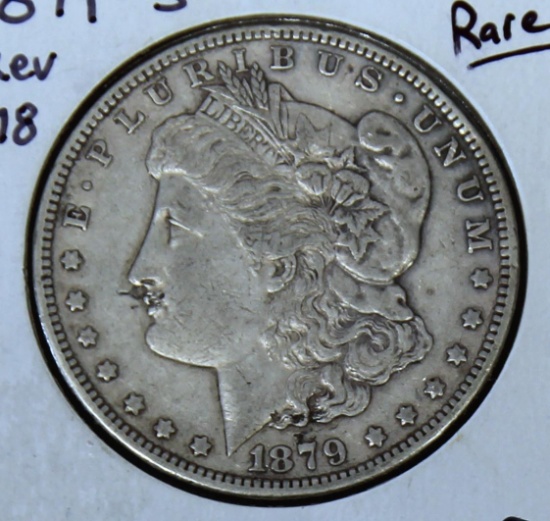 1879 S Rev. 1878 Morgan Dollar