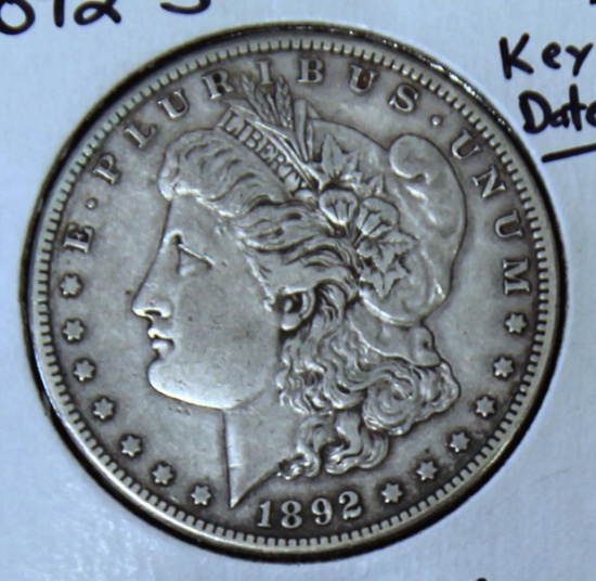 1892 S Morgan Dollar, Key Date
