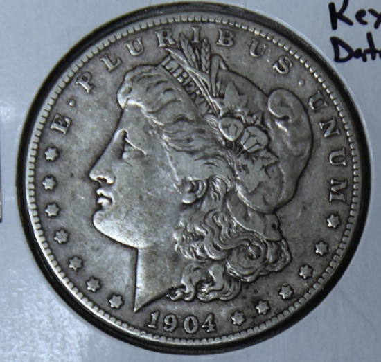 1904 S Morgan Dollar, Key Date