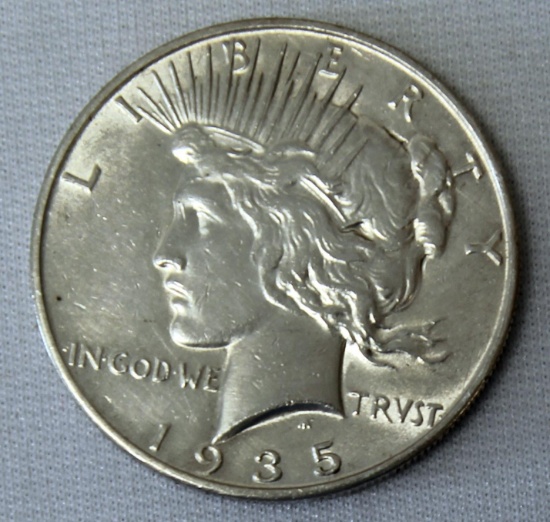 1935 S Peace Dollar, Key Date