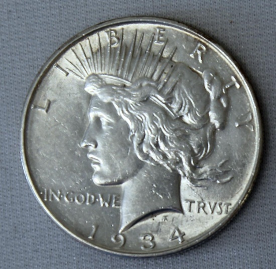 1934 D Peace Dollar, Key Date