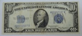 1934 Ten Dollar Blue Seal Silver Certificate