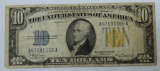 1934 A Ten Dollar North Africa Silver Certificate