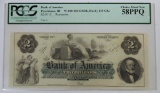 Bank of America Providence, RI Two Dollar Note 18__ Remainder Graded PCGS Choice About New 58PPQ