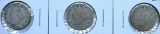 1890, 1892, 1896 Liberty Head Nickels