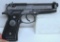 Beretta Model 92FS 9 mm Semi-Auto Pistol 3 Clips Biancchi Holster Original Hard Case SN#BER443716