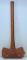 Vintage Double Bit Axe Made in Sweden Marked 3 1/2 with 29 1/2