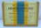 Full Vintage Sealed Box Ammunition Des Moines Ordinance Plant Armor Piercing Caliber .30 M2