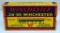 Full Vintage Box Winchester Ammunition .38-55 Winchester 255 gr. SP Cartridges, One Side of Box is