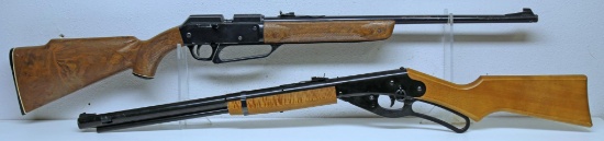 2 Daisy BB Guns - Powerline 880 .177 Cal. BB/Pellet Rifle and Red Ryder Model 1938B BB Only Air