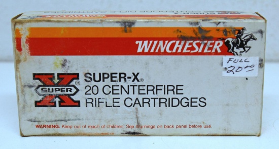 Full Box Winchester Ammunition Super-X .284 Winchester 150 gr. Power Point SP Cartridges