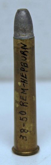 .38-50 Remington Hepburn Collector Cartridge