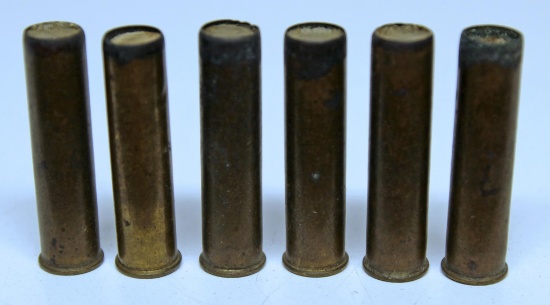 6 U.S. Cartridge Co. Ammunition .410 Ga. 12 mm All Brass Loaded 2 1/2" Shotshells