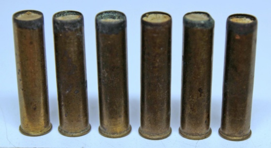 6 U.S. Cartridge Co. Ammunition .410 Ga. 12 mm All Brass Loaded 2 1/2" Shotshells