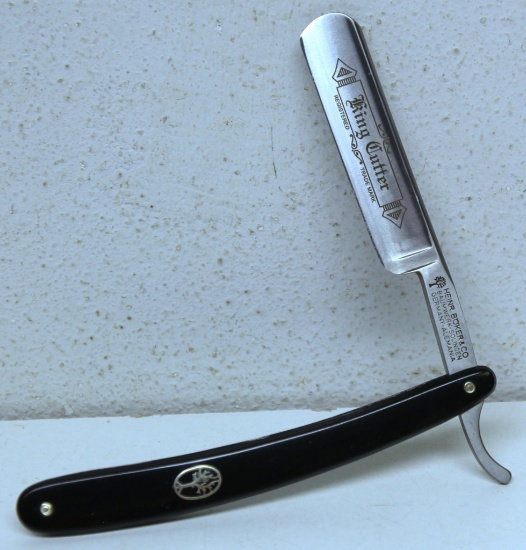 Heinr. Boker & Co King Cutter Straight Razor Baumwerk-Solingen Germany-Alemania