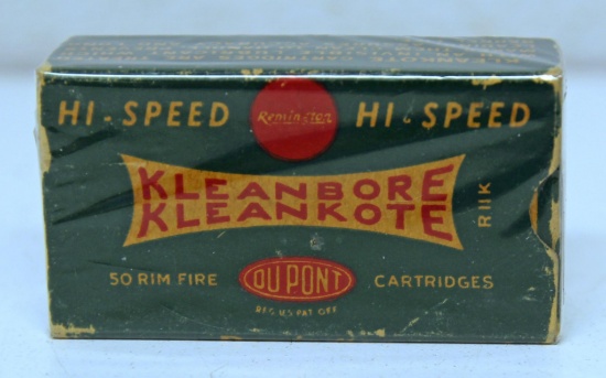 Full Vintage Box Remington Ammunition .22 Short Cartridges