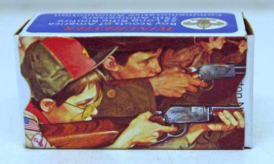 Full Box Winchester Ammunition Boy Scouts of America 75th Anniversary Commemorative .22 LR