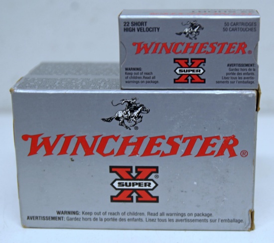 Full Brick Winchester Ammunition Super-X .22 Short Cartridges