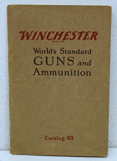 Winchester Guns and Ammunition 1925 Catalog 83