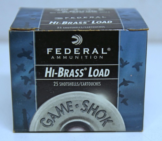 Full Box Federal Ammunition .410 Ga. 3" 6 Shot Hi-Brass Shotshells