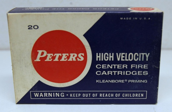 Full Vintage Box Peters Ammunition .300 H&H Magnum 220 gr. SP Cartridges
