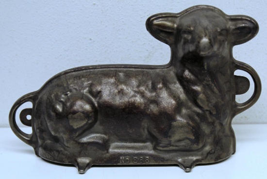 Griswold Cast Iron No. 866 Lamb Cake Mold
