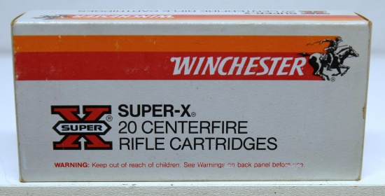 Full Box Winchester Ammunition Super-X .32 Win. Special 170 gr. SilverTip Cartridges