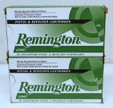 2 Full Boxes Remington Ammunition 9 mm Luger 124 gr. Cartridges