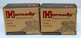 2 Full Boxes Hornady Ammunition .50AE 300 gr. XTP/HP Cartridges
