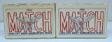 2 Full Vintage Boxes .30 Match 173 gr. Cartridges, Marked on Boxes 