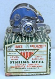 Vintage Pflueger No. 1895 Level Wind Fishing Reel in Pflueger 1893 Box