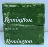 2 Full Boxes Remington Ammunition .17 Remington 25 gr. Hollow Point Cartridges