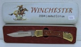 2004 Limited Edition Winchester Folding Knife in Tin
