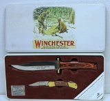 Winchester .30-30 Commemorative Knife Set in Collector Tin