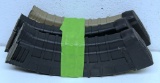 3 AK 7.62x39 30 Round Clips with Tapco Dust Covers