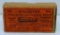 Full Vintage Two Piece Box Winchester (7.63mm) .30 Cal. Mauser Full Patch Cartridges Ammunition for