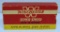 Full Vintage Box Winchester Super Speed .219 Zipper 56 gr. HP Cartridges Ammunition...