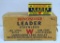 Full Vintage Brick Winchester Leader .22 LR Cartridges Ammunition - Brick box missing end flap...